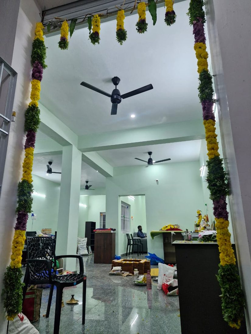 Our workspace