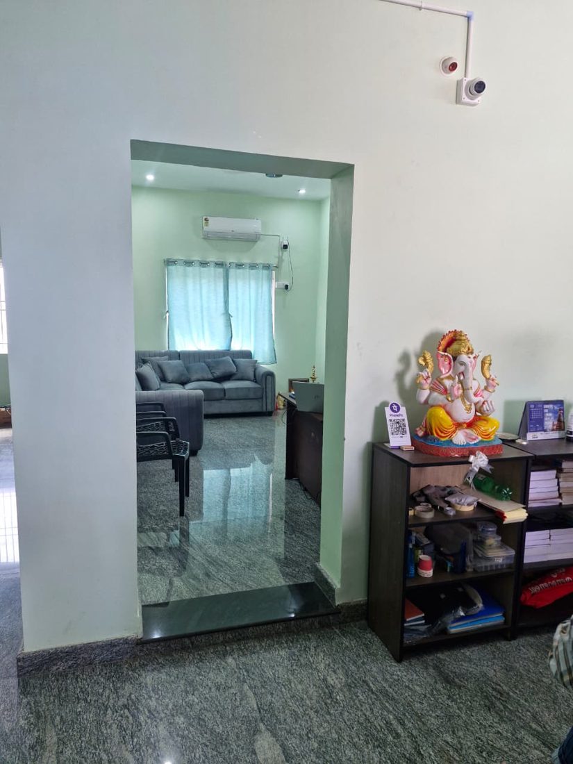 Inside the office